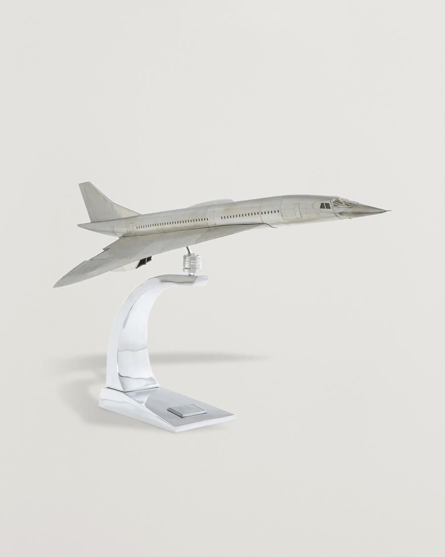 Herr | | Authentic Models | Concorde Aluminum Airplane Silver