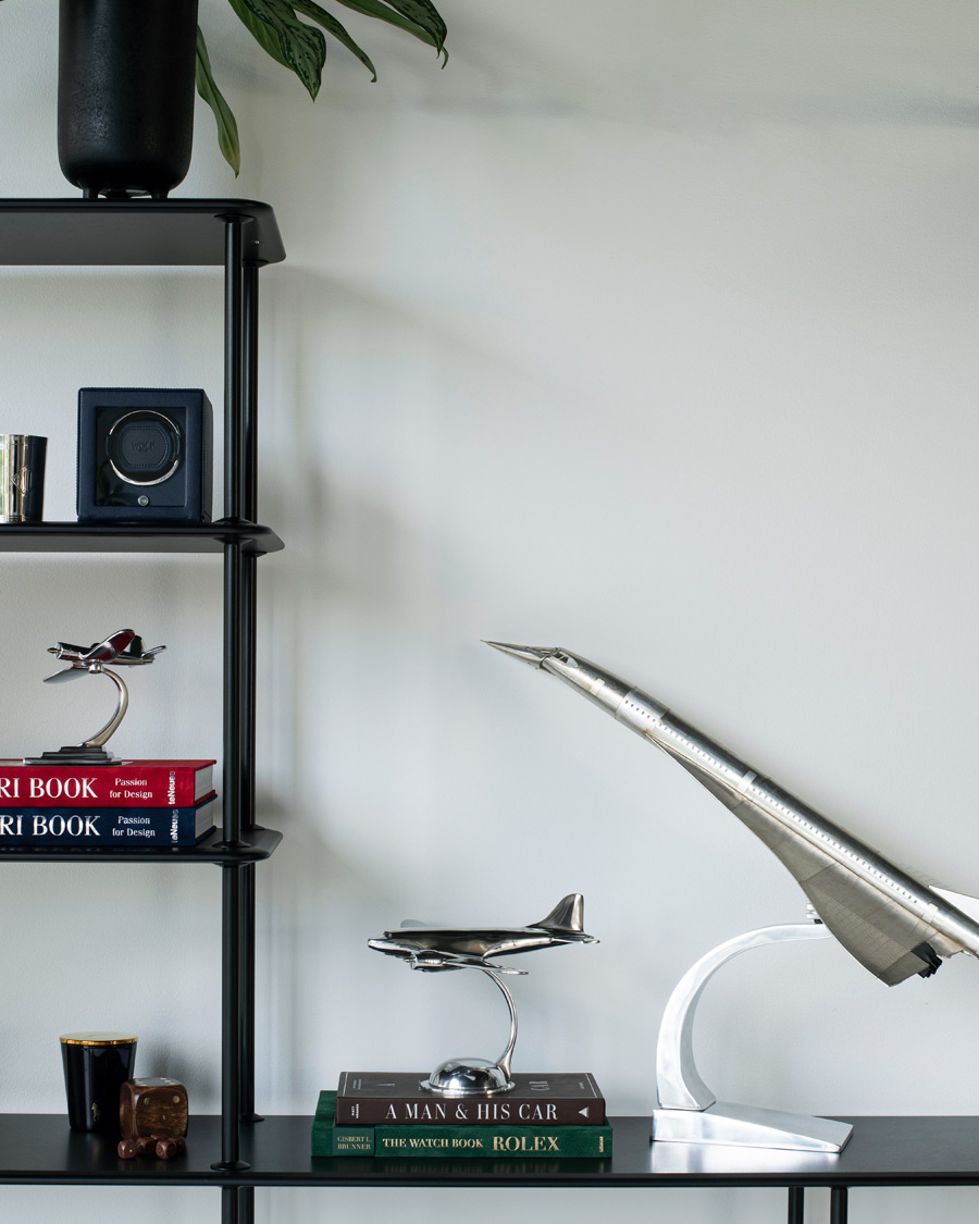 Herr | | Authentic Models | Concorde Aluminum Airplane Silver