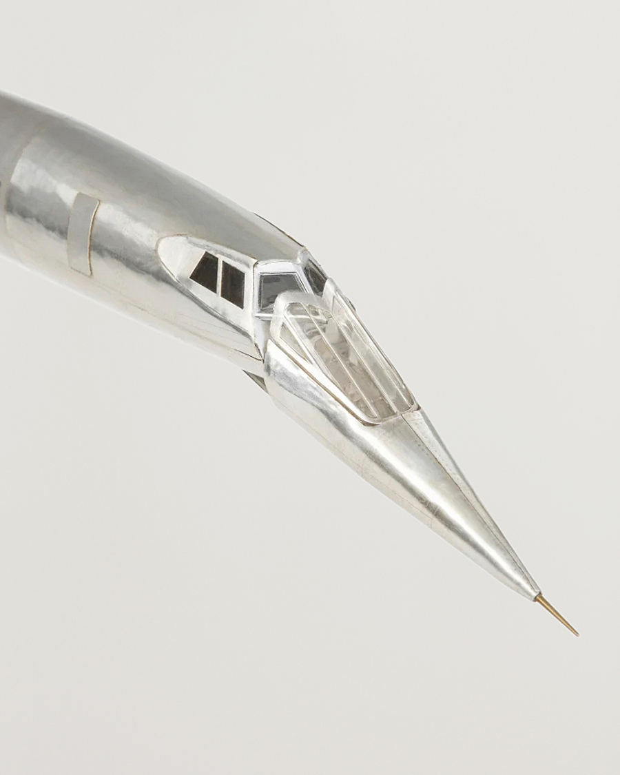 Herr | | Authentic Models | Concorde Aluminum Airplane Silver