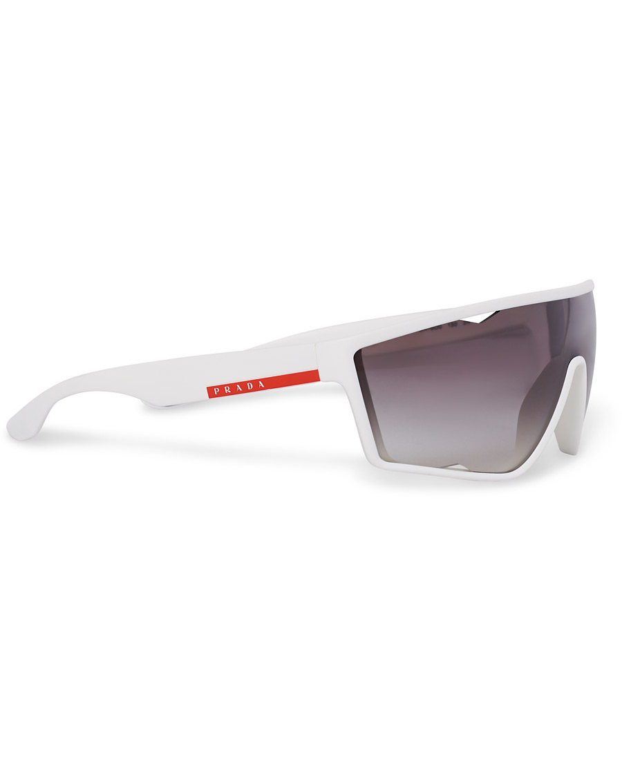 Herr | Prada Linea Rossa 0PS 09US Active Sunglasses White/Mirror | Prada Linea Rossa | 0PS 09US Active Sunglasses White/Mirror