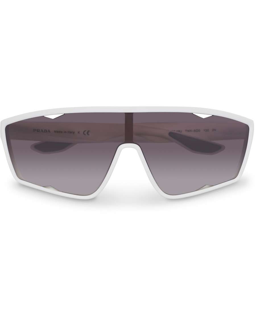 Herr | Prada Linea Rossa 0PS 09US Active Sunglasses White/Mirror | Prada Linea Rossa | 0PS 09US Active Sunglasses White/Mirror