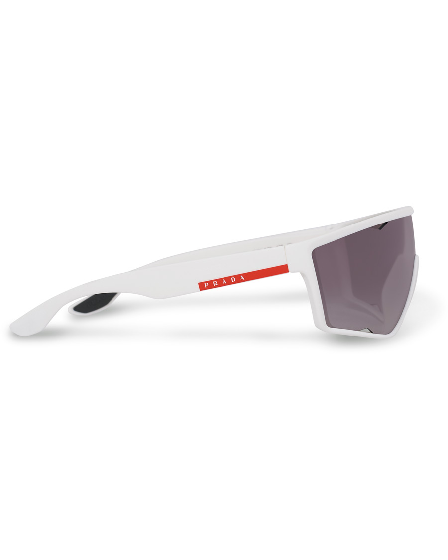 Herr | Prada Linea Rossa 0PS 09US Active Sunglasses White/Mirror | Prada Linea Rossa | 0PS 09US Active Sunglasses White/Mirror