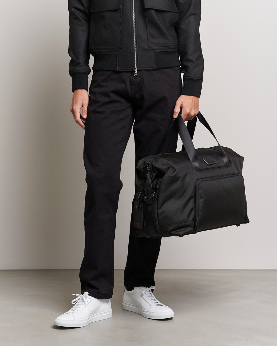 Herr | Weekendbags | TUMI | Alpha 3 Double Expansion Travel Satchel Black