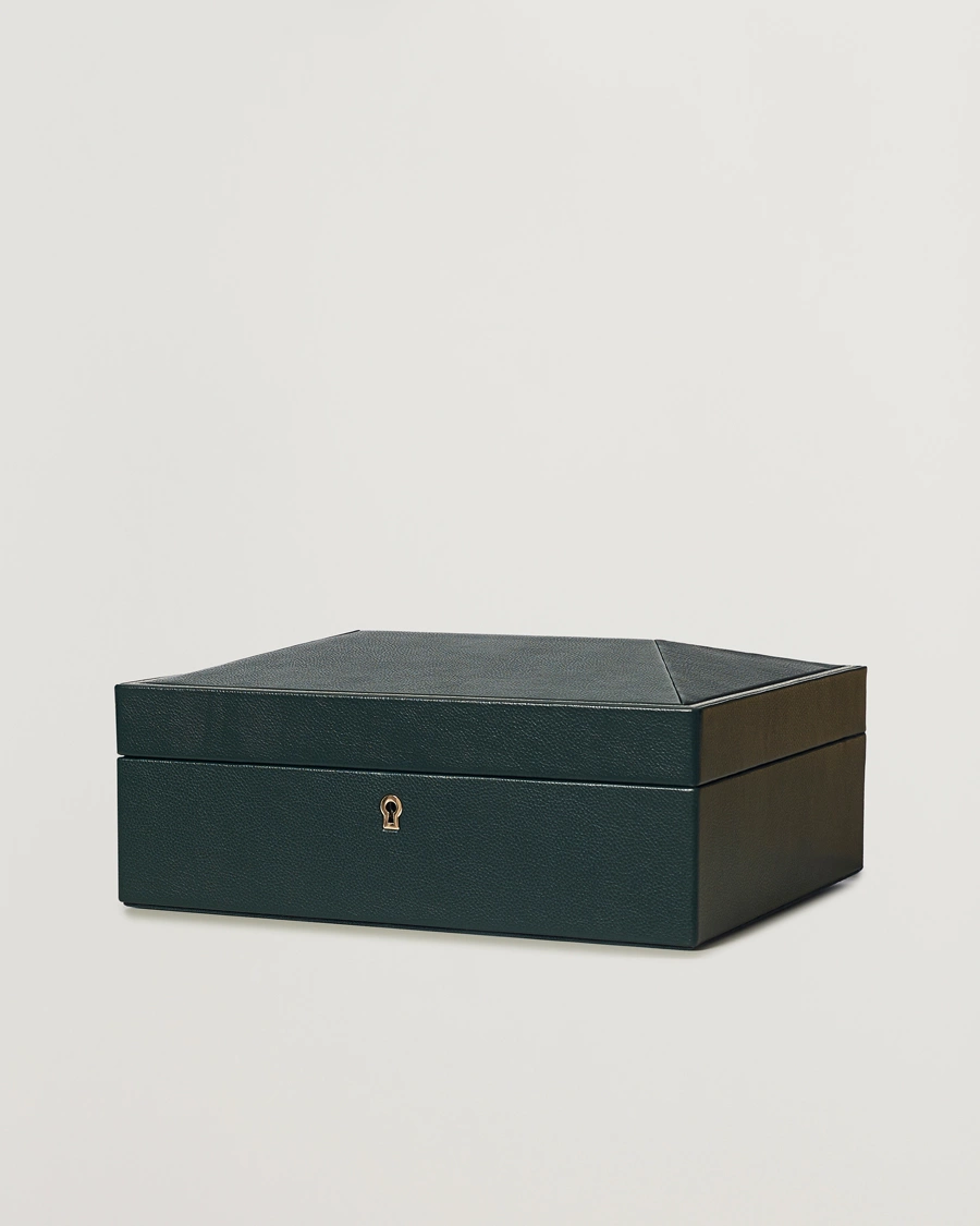 Herr | WOLF | WOLF | British Racing Green 8 Piece Watch Box