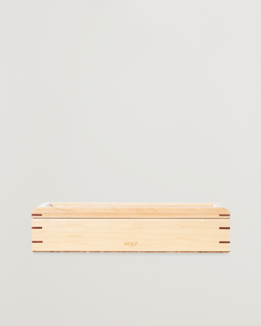 Herr | WOLF Analog/Shift Flatiron ll 5 Piece Watch Box | WOLF | Analog/Shift Flatiron ll 5 Piece Watch Box