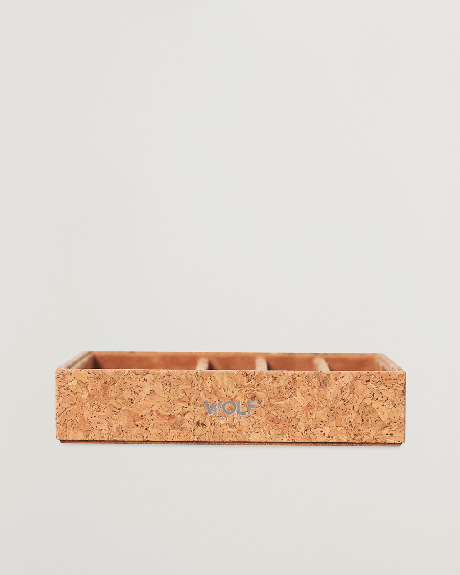 Herr | WOLF Analog/Shift 1976 Watch Tray Cork | WOLF | Analog/Shift 1976 Watch Tray Cork