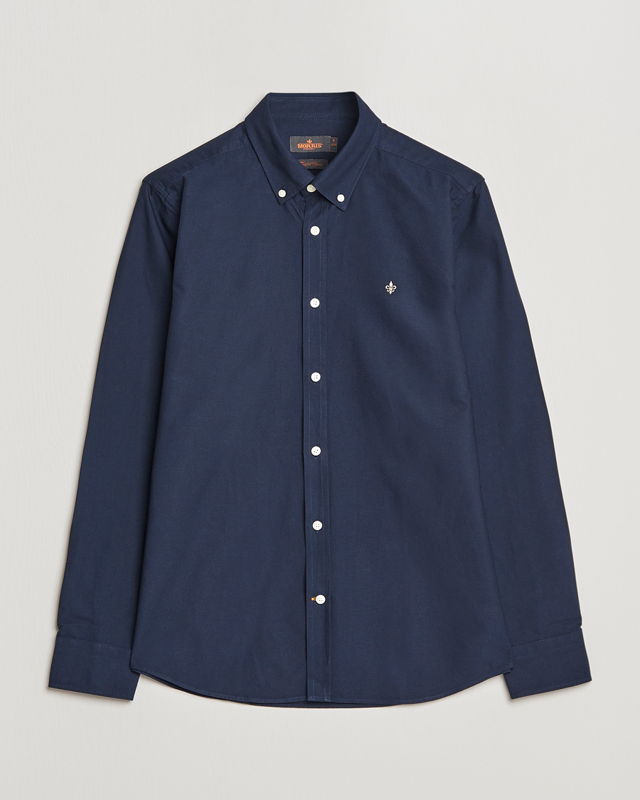 Herr | Skjortor | Morris | Douglas Oxford Shirt Navy