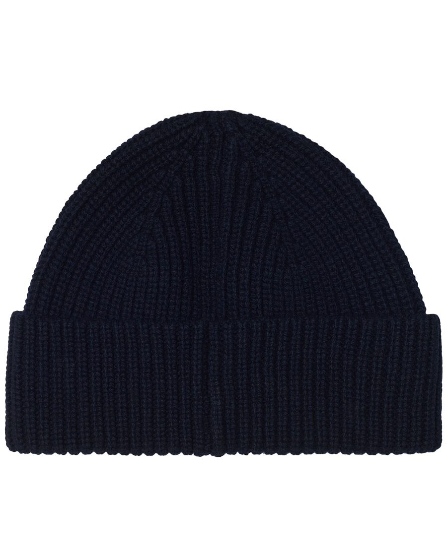 Herr | A.P.C. Rib Wool Beanie Navy | A.P.C. | Rib Wool Beanie Navy