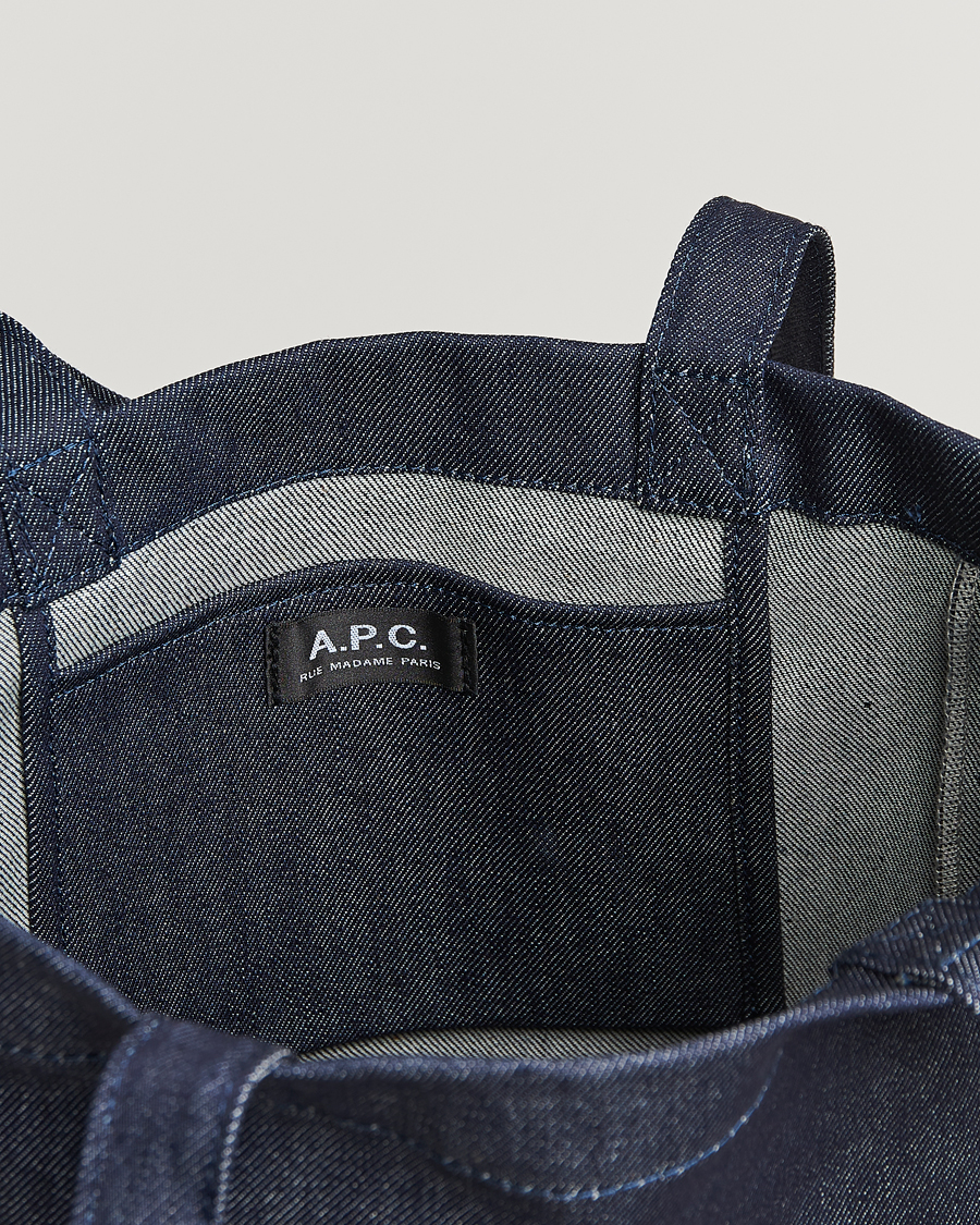 Herr | A.P.C. Laure Tote Bag Indigo | A.P.C. | Laure Tote Bag Indigo