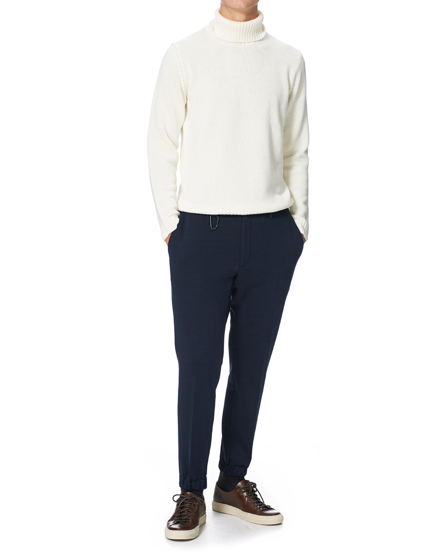 Herr | Byxor | Briglia 1949 | Active Jersey Dress Sweatpants Navy