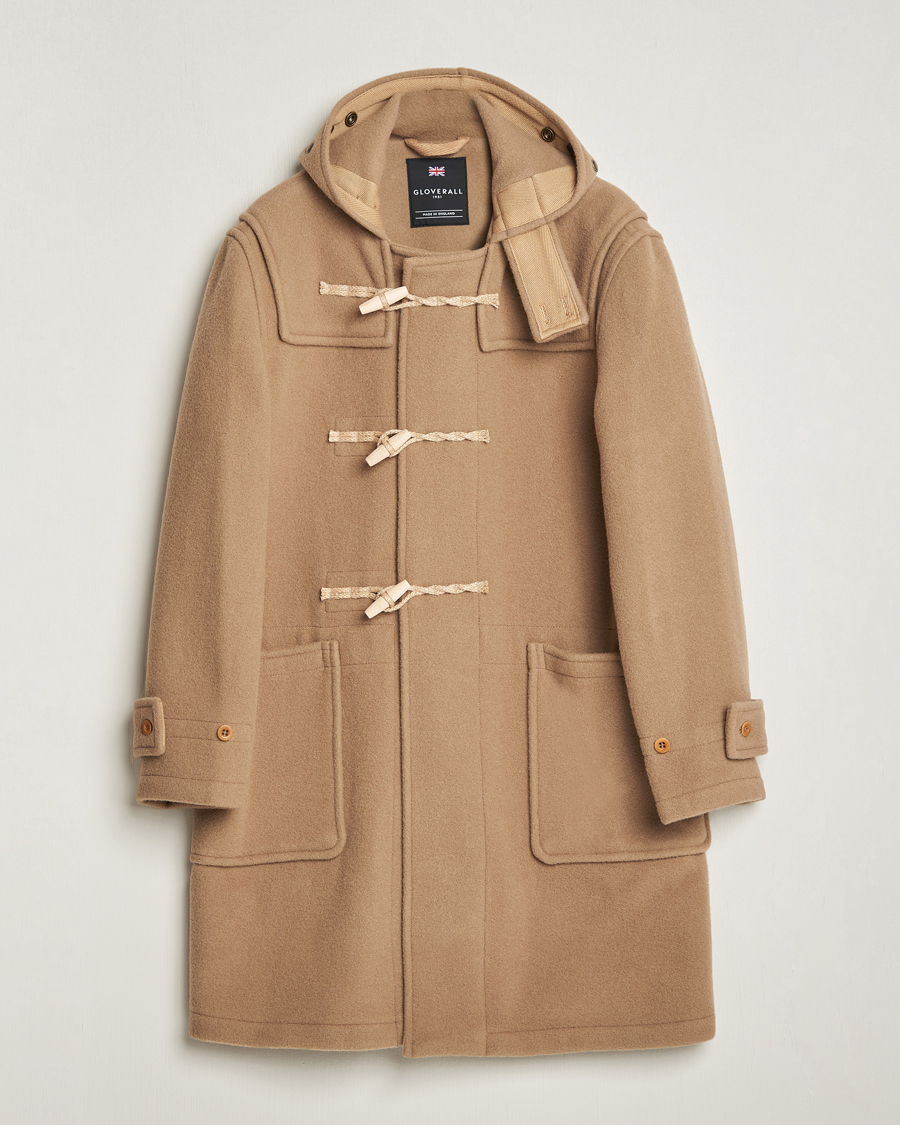 Herr | Jackor | Gloverall | 575 Monty Original Duffle Coat Camel
