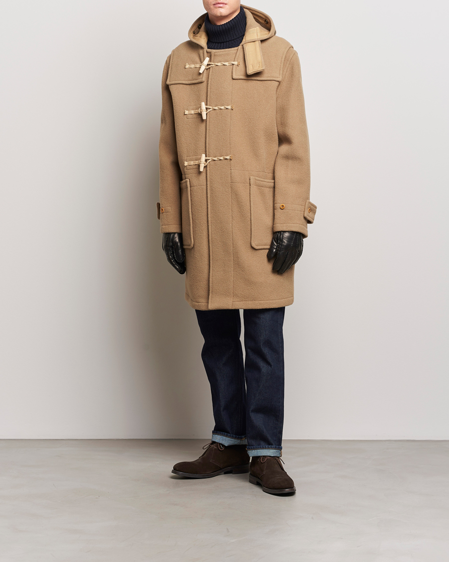 Herr | Jackor | Gloverall | 575 Monty Original Duffle Coat Camel