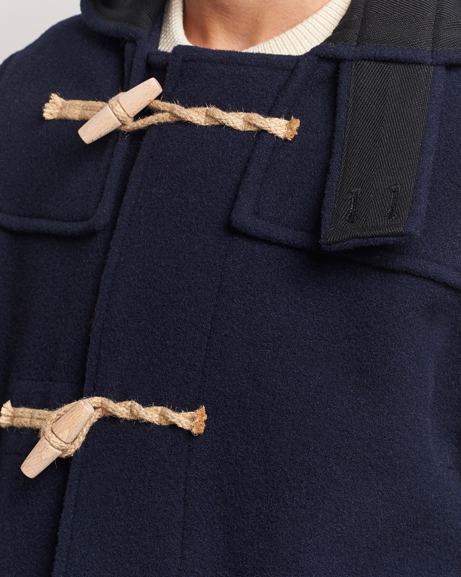 Herr | Jackor | Gloverall | 575 Monty Original Duffle Coat Navy