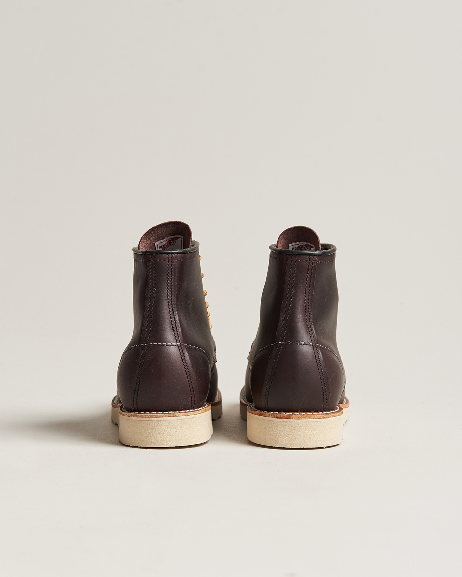 Herr | Kängor | Red Wing Shoes | Moc Toe Boot Black Cherry Excalibur Leather