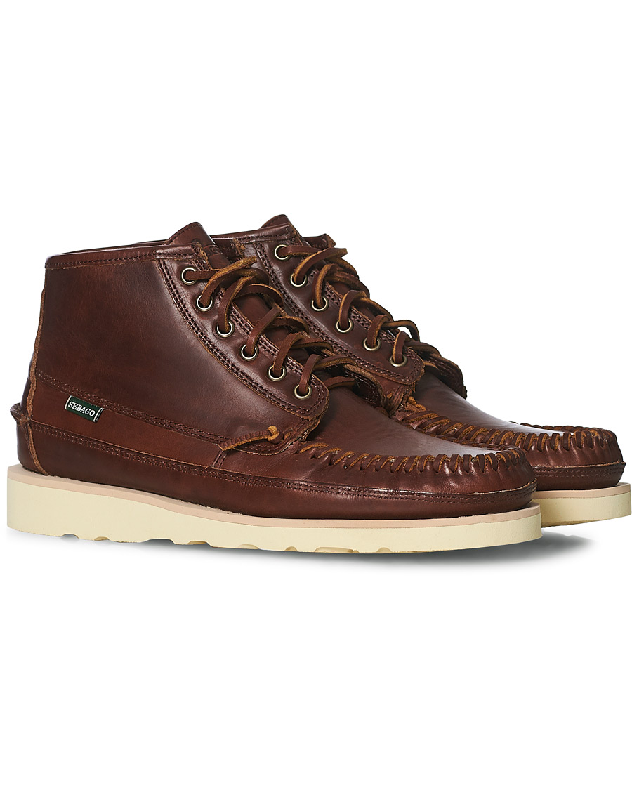 Herr | Sebago Campsides Seneca Mid Leather Boot Brown | Sebago | Campsides Seneca Mid Leather Boot Brown