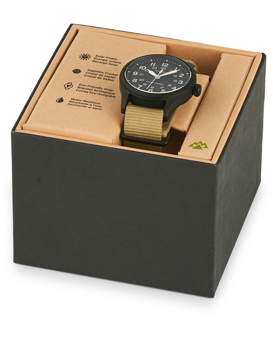 Herr | Timex Field Post Solar Watch 36mm Green/Black | Timex | Field Post Solar Watch 36mm Green/Black