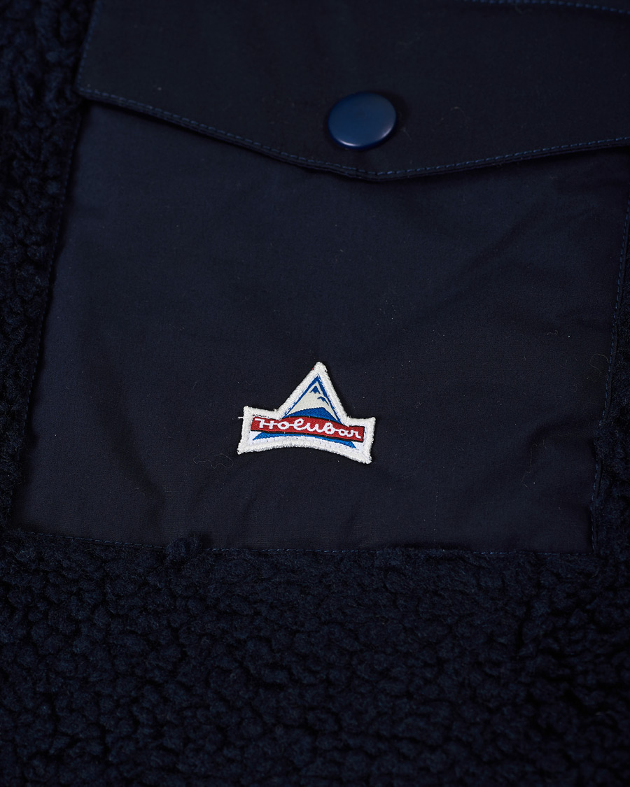Herr | Skjortor | Holubar | M155 Fleece Overshirt Dark Blue