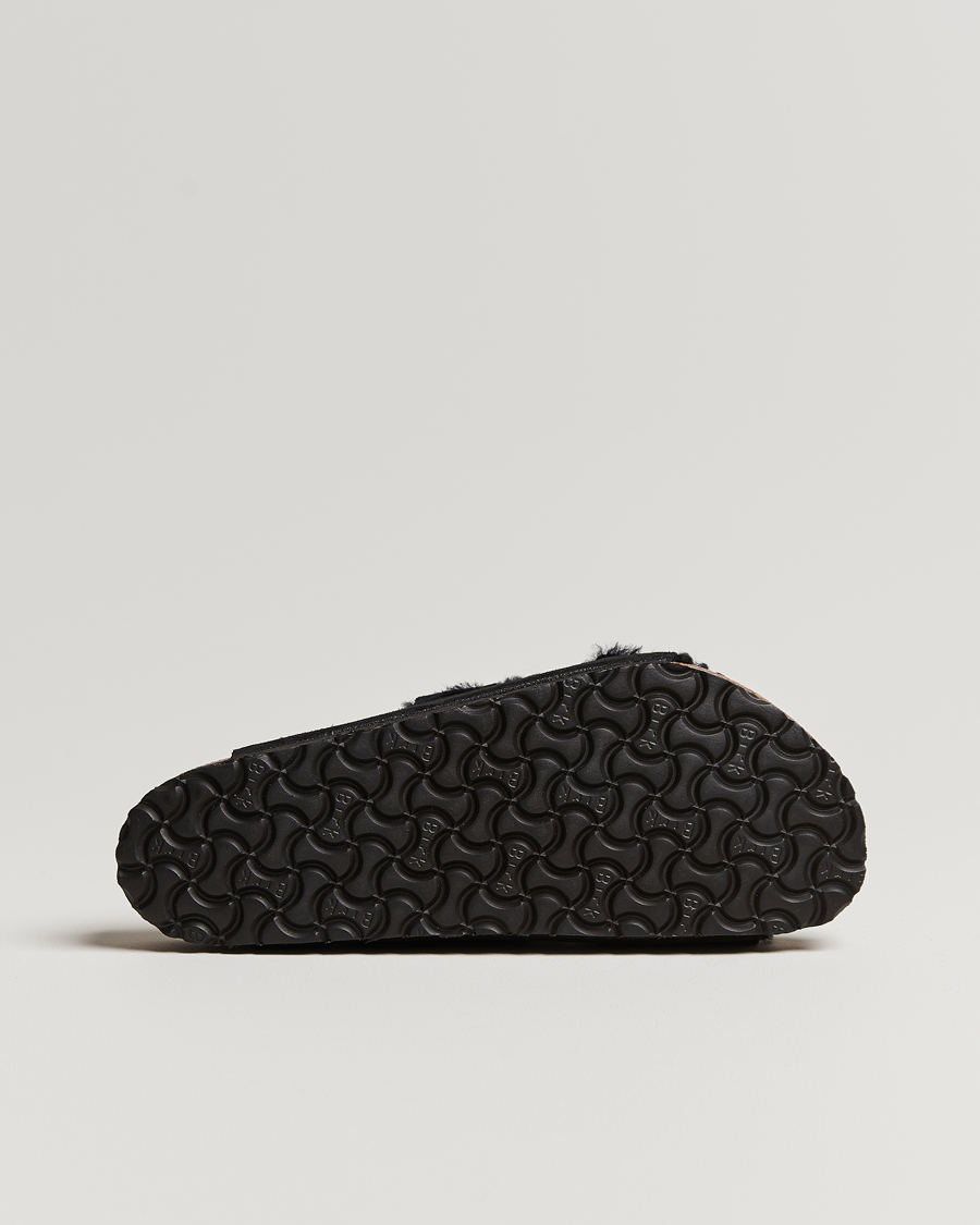 Herr | | BIRKENSTOCK | Arizona Shearling Classic Footbed Black Suede