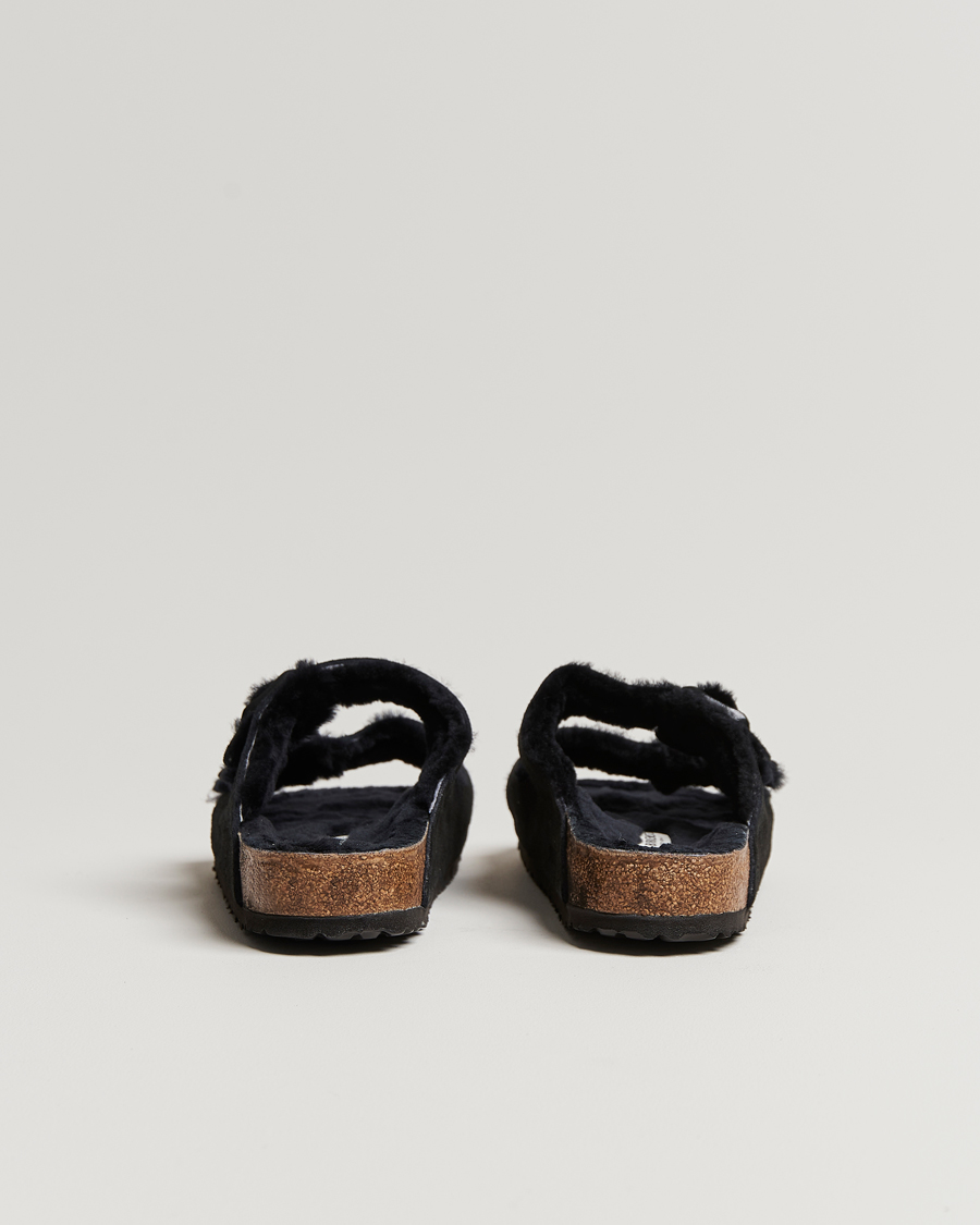 Herr | | BIRKENSTOCK | Arizona Shearling Classic Footbed Black Suede