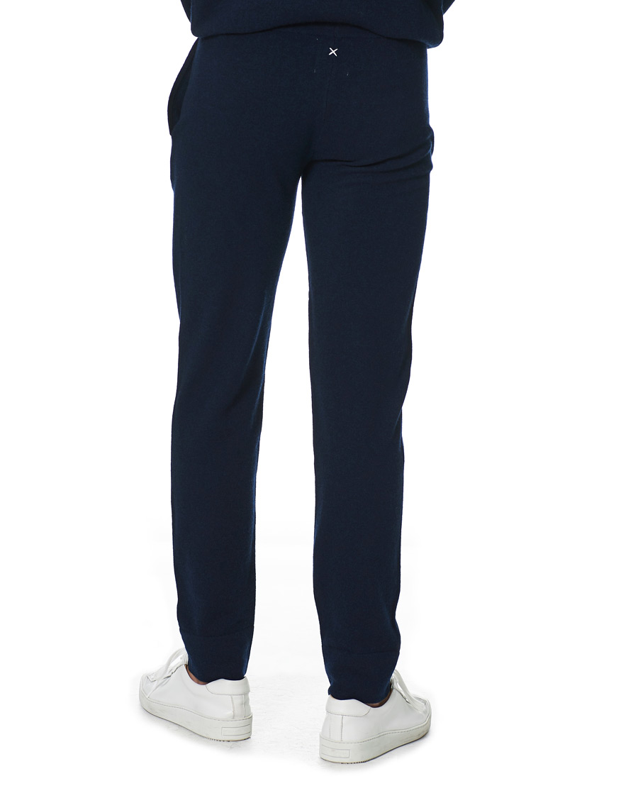 Herr | Byxor | People's Republic of Cashmere | Cashmere Sweatpants Navy