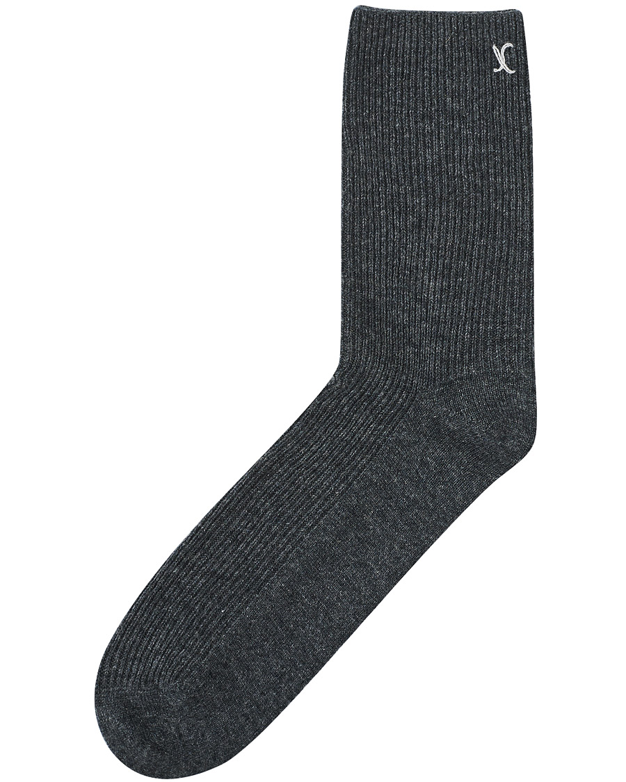 Herr | Underkläder | People's Republic of Cashmere | Cashmere Socks Dark Grey