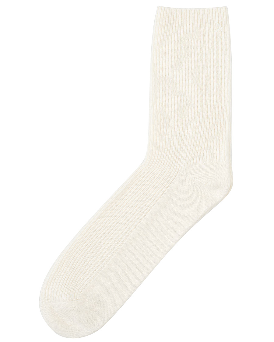 Herr | Underkläder | People's Republic of Cashmere | Cashmere Socks White