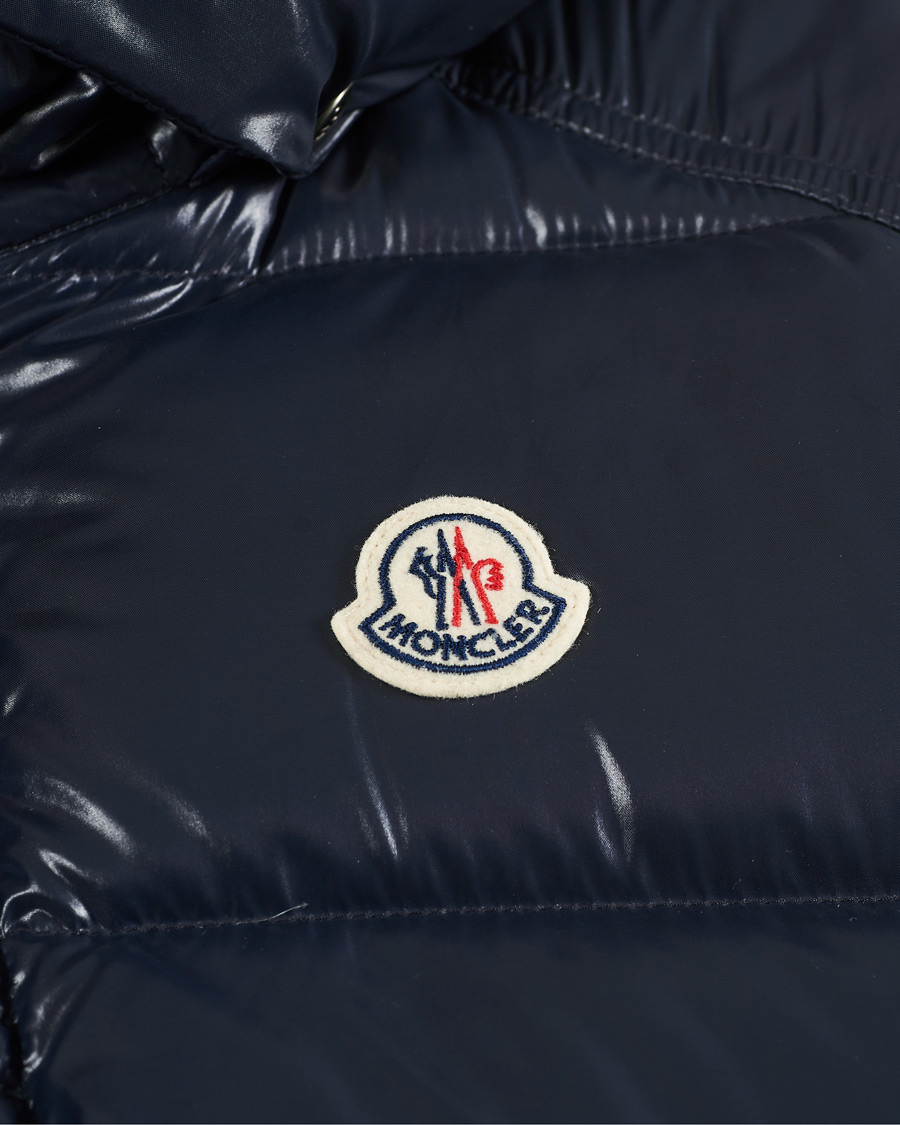 Herr | Jackor | Moncler | Bormes Hooded Down Vest Navy