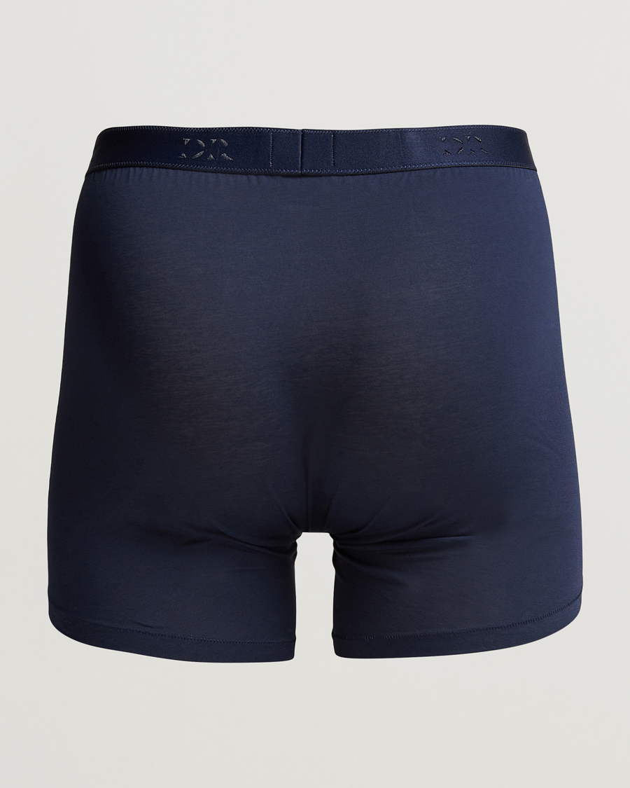 Herr | Underkläder | Derek Rose | Pima Cotton Stretch Trunk Navy