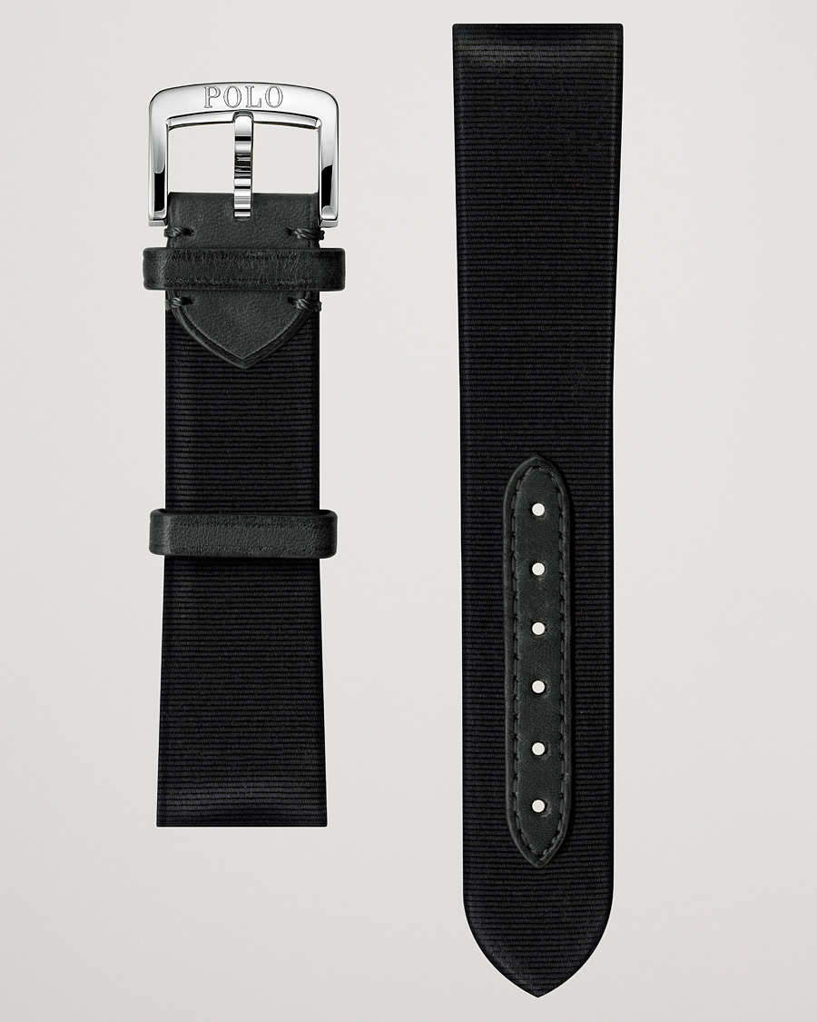 Herr | Polo Ralph Lauren Sporting Gros Grain Strap Black | Polo Ralph Lauren | Sporting Gros Grain Strap Black
