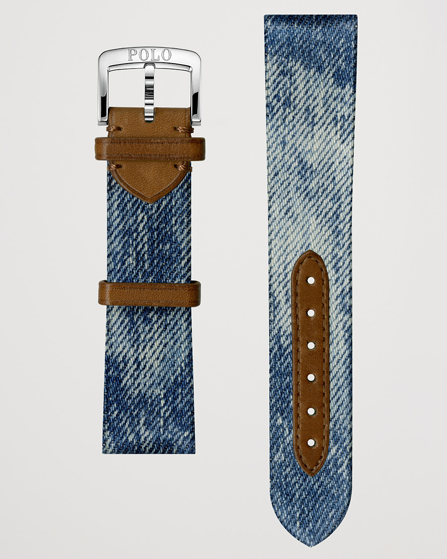Herr | Polo Ralph Lauren Sporting Denim Strap Blue | Polo Ralph Lauren | Sporting Denim Strap Blue
