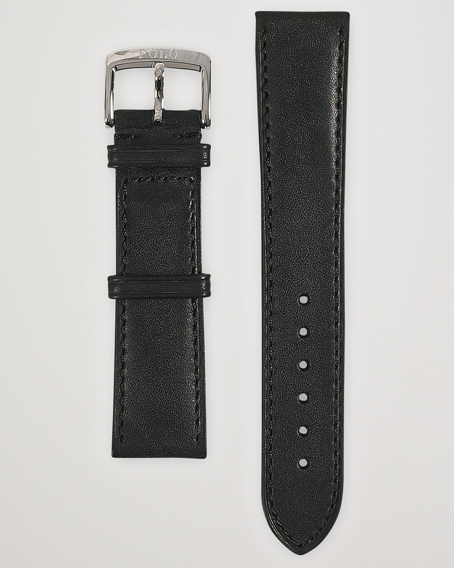 Herr | Klockarmband | Polo Ralph Lauren | Sporting Leather Strap Black
