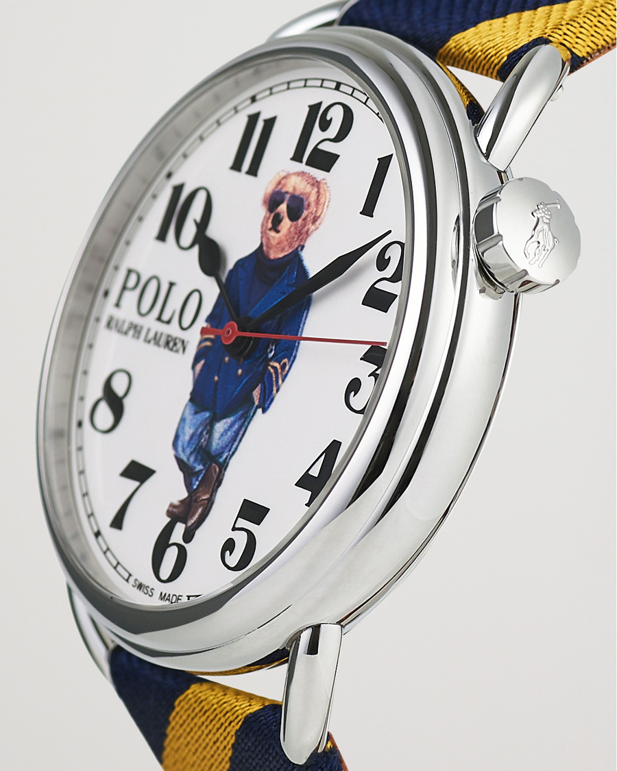 Herr | Polo Ralph Lauren 42mm Automatic Nautical Bear White Dial | Polo Ralph Lauren | 42mm Automatic Nautical Bear White Dial