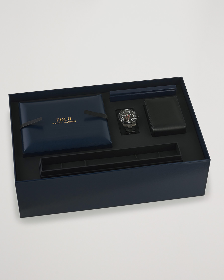 Herr | Polo Ralph Lauren 42mm Automatic Pony Player Black Dial | Polo Ralph Lauren | 42mm Automatic Pony Player Black Dial