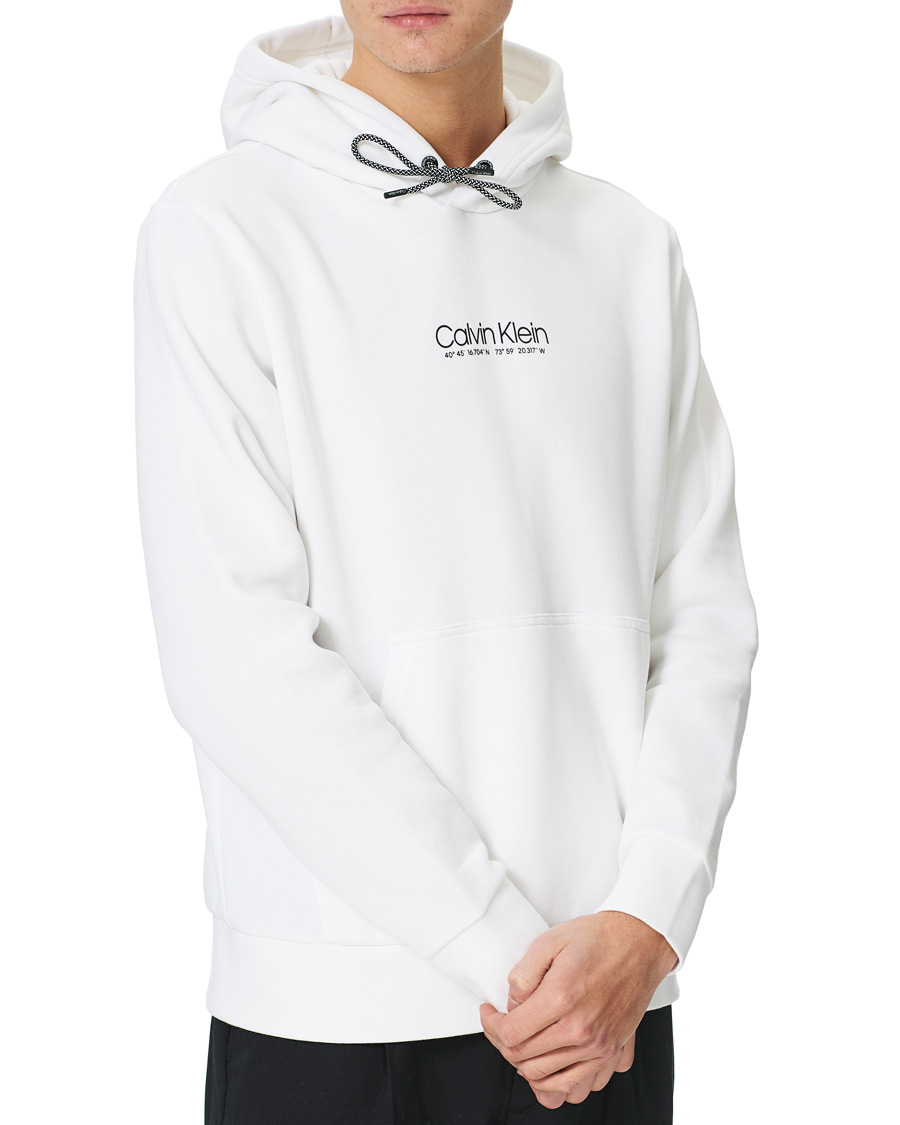Herr | Tröjor | Calvin Klein | Coordintaes Logo Hoodie White