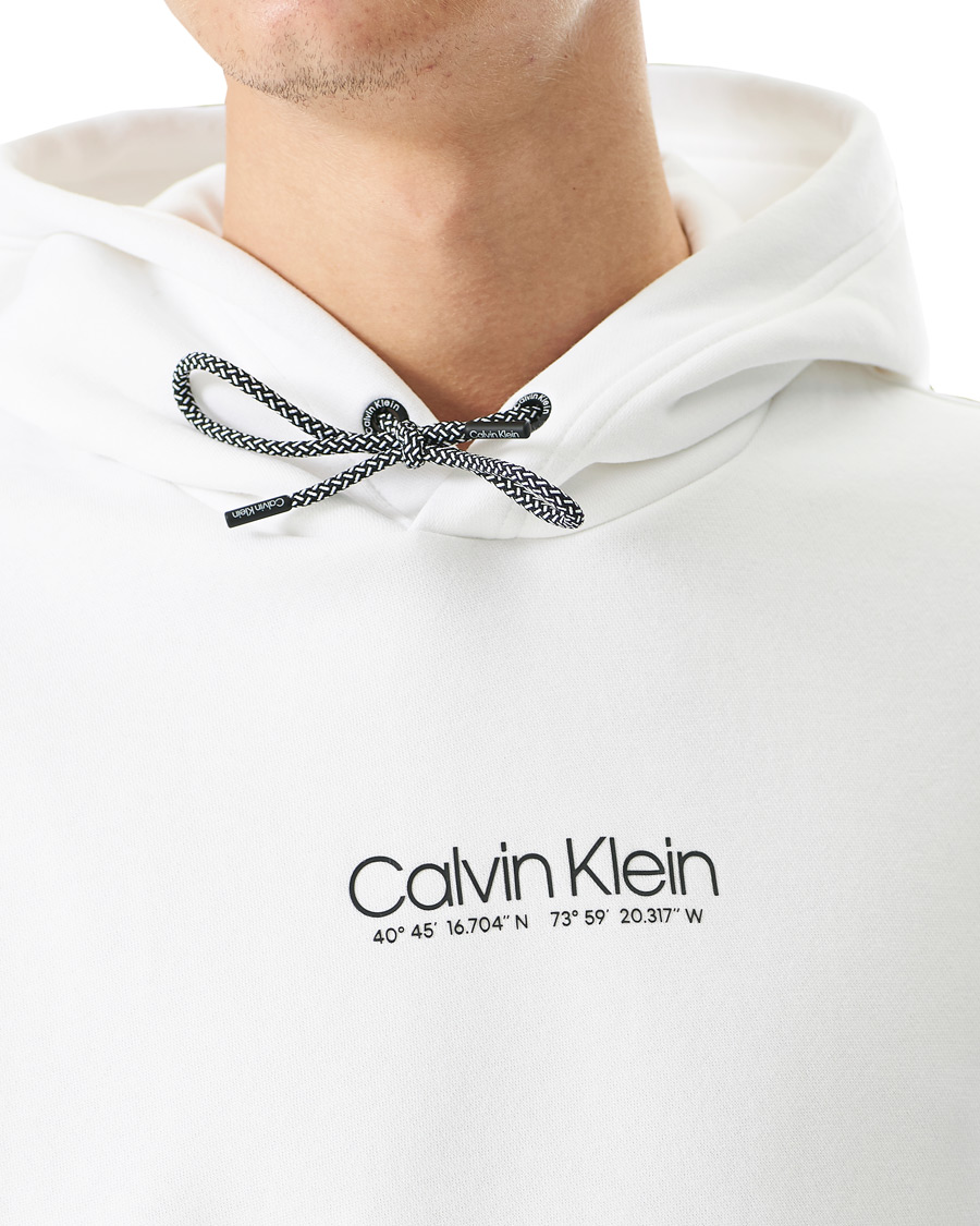 Herr | Tröjor | Calvin Klein | Coordintaes Logo Hoodie White
