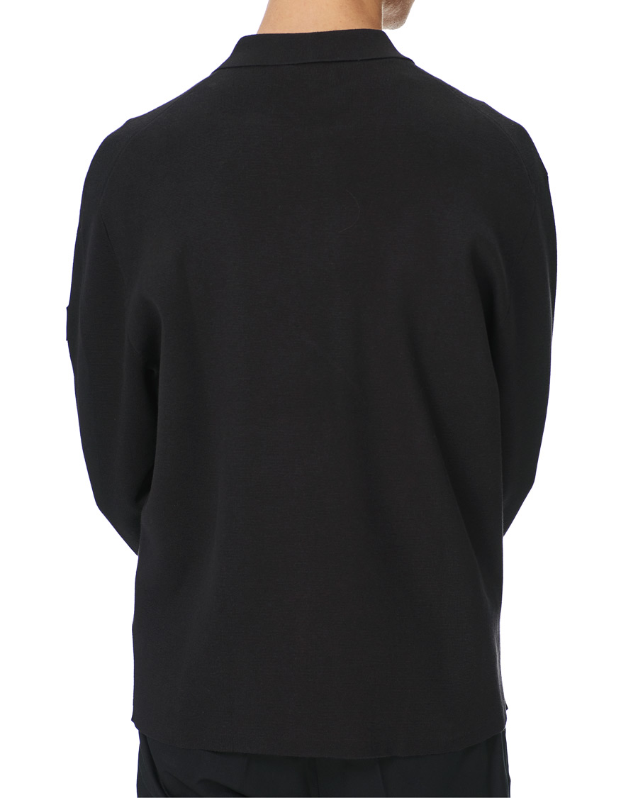 Herr | Tröjor | Calvin Klein | Punto Milano Full Zip Cardigan Black
