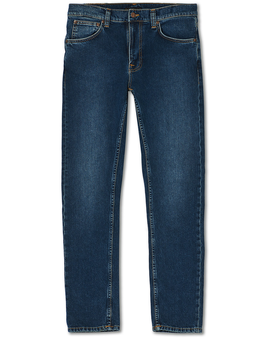 Herr | Jeans | Nudie Jeans | Lean Dean Stretch Jeans Ivy Navy