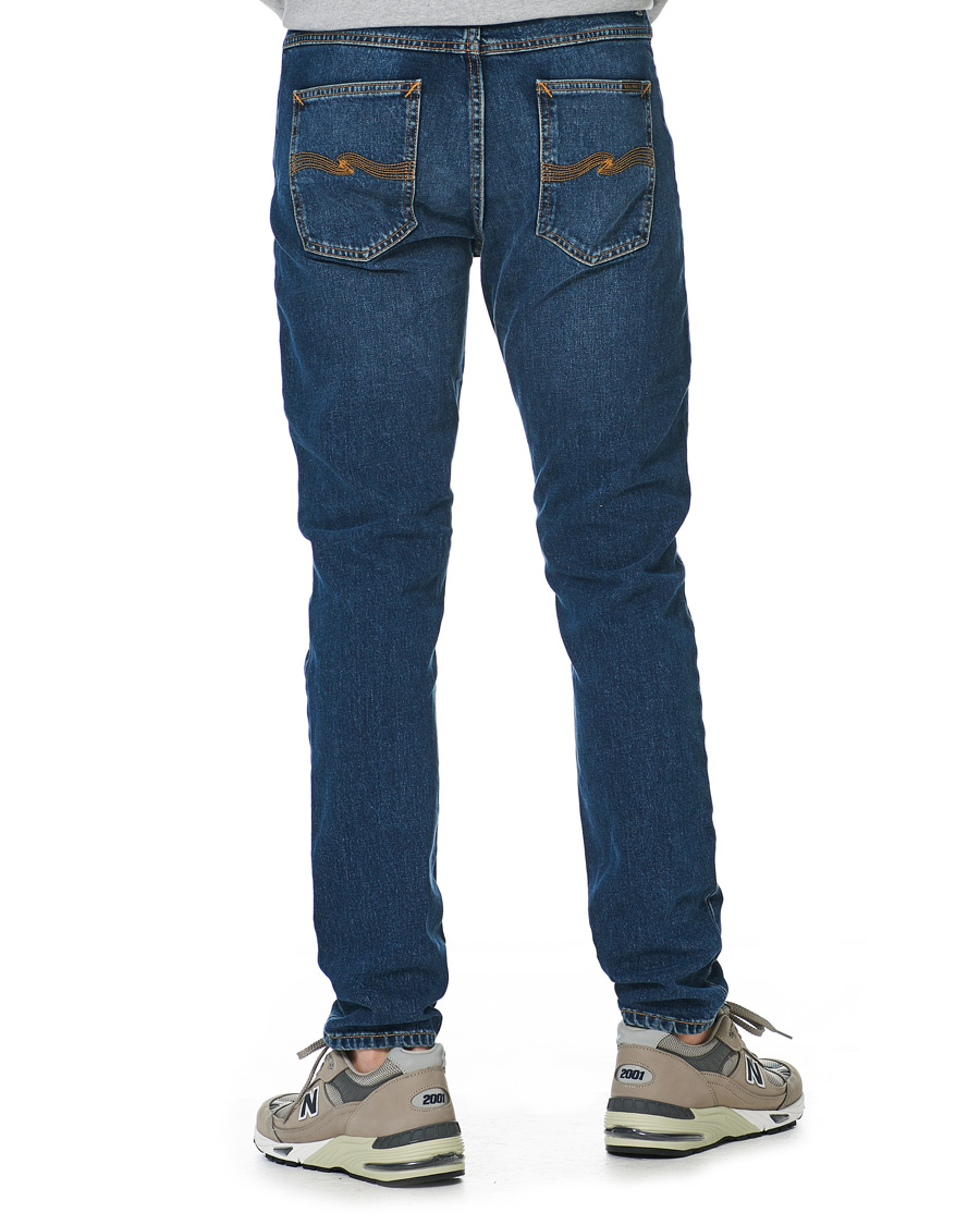 Herr | Jeans | Nudie Jeans | Lean Dean Stretch Jeans Ivy Navy
