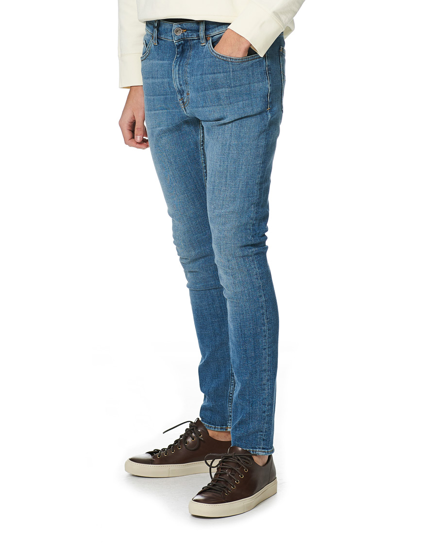 Herr | Jeans | Tiger of Sweden | Evolve Cotton Jeans Medium Blue