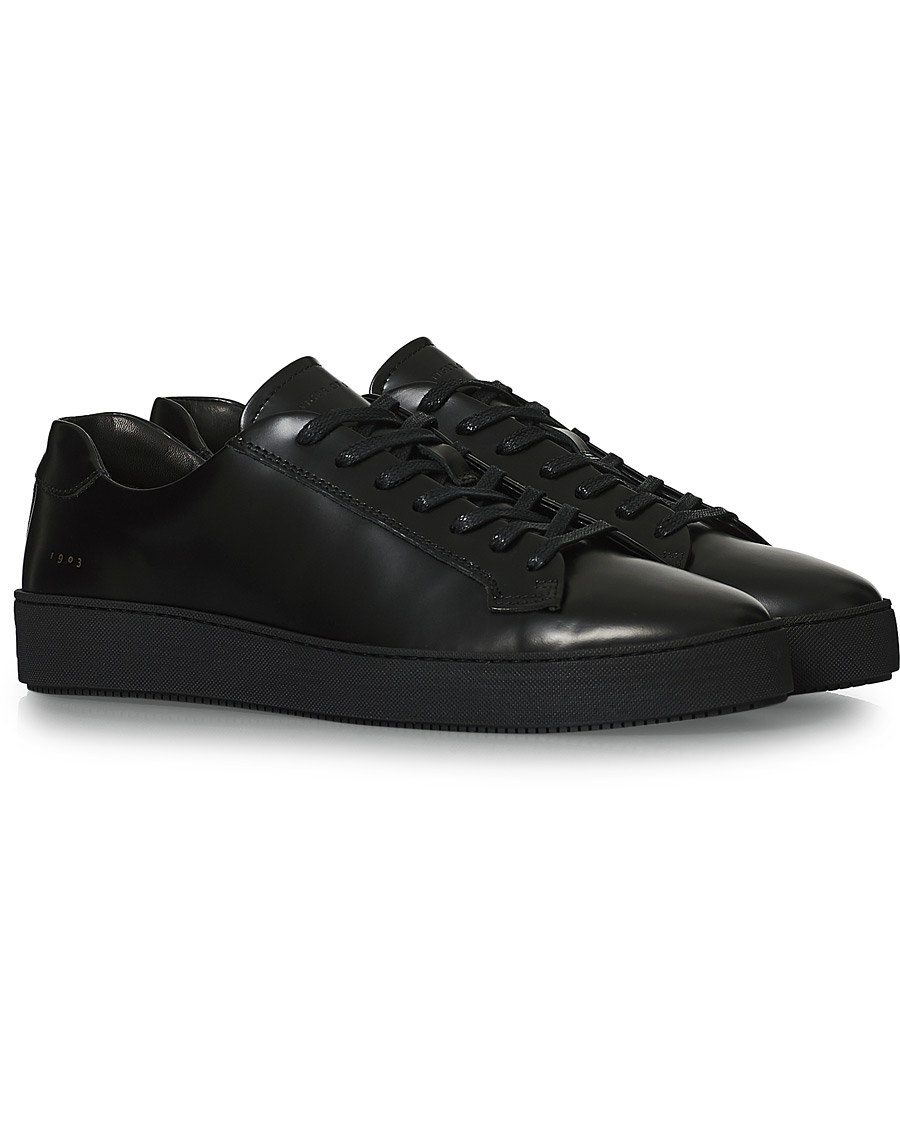 Herr | Tiger of Sweden Salas Leather Sneaker Black | Tiger of Sweden | Salas Leather Sneaker Black