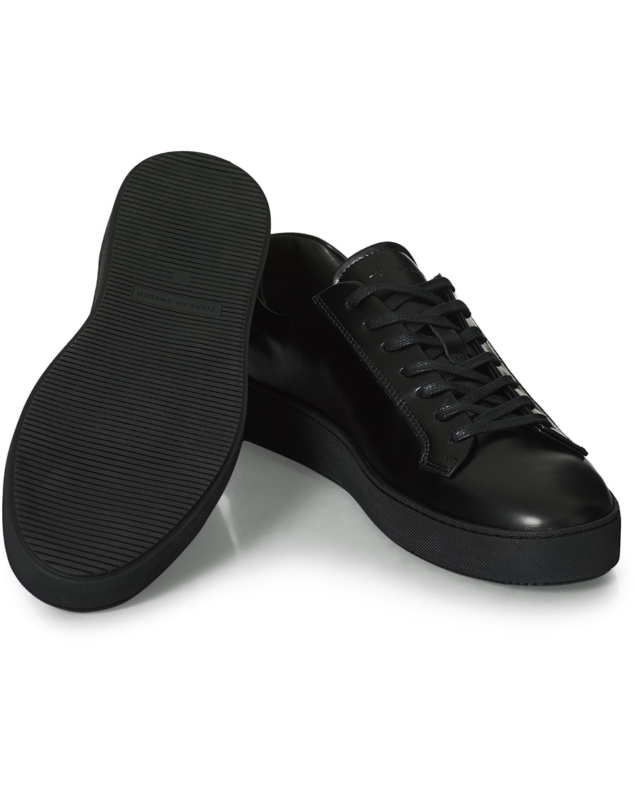 Herr | Tiger of Sweden Salas Leather Sneaker Black | Tiger of Sweden | Salas Leather Sneaker Black