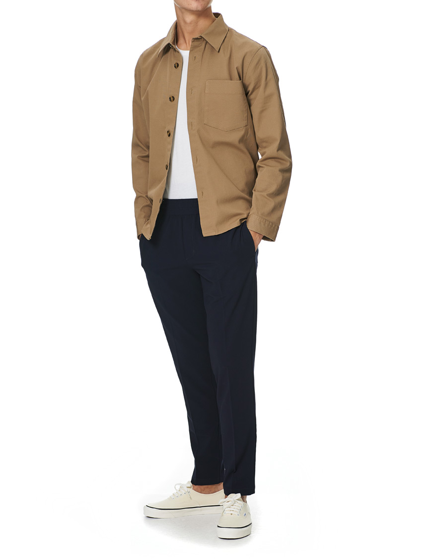 Herr | Skjortor | NN07 | Peter Cotton Overshirt Khaki