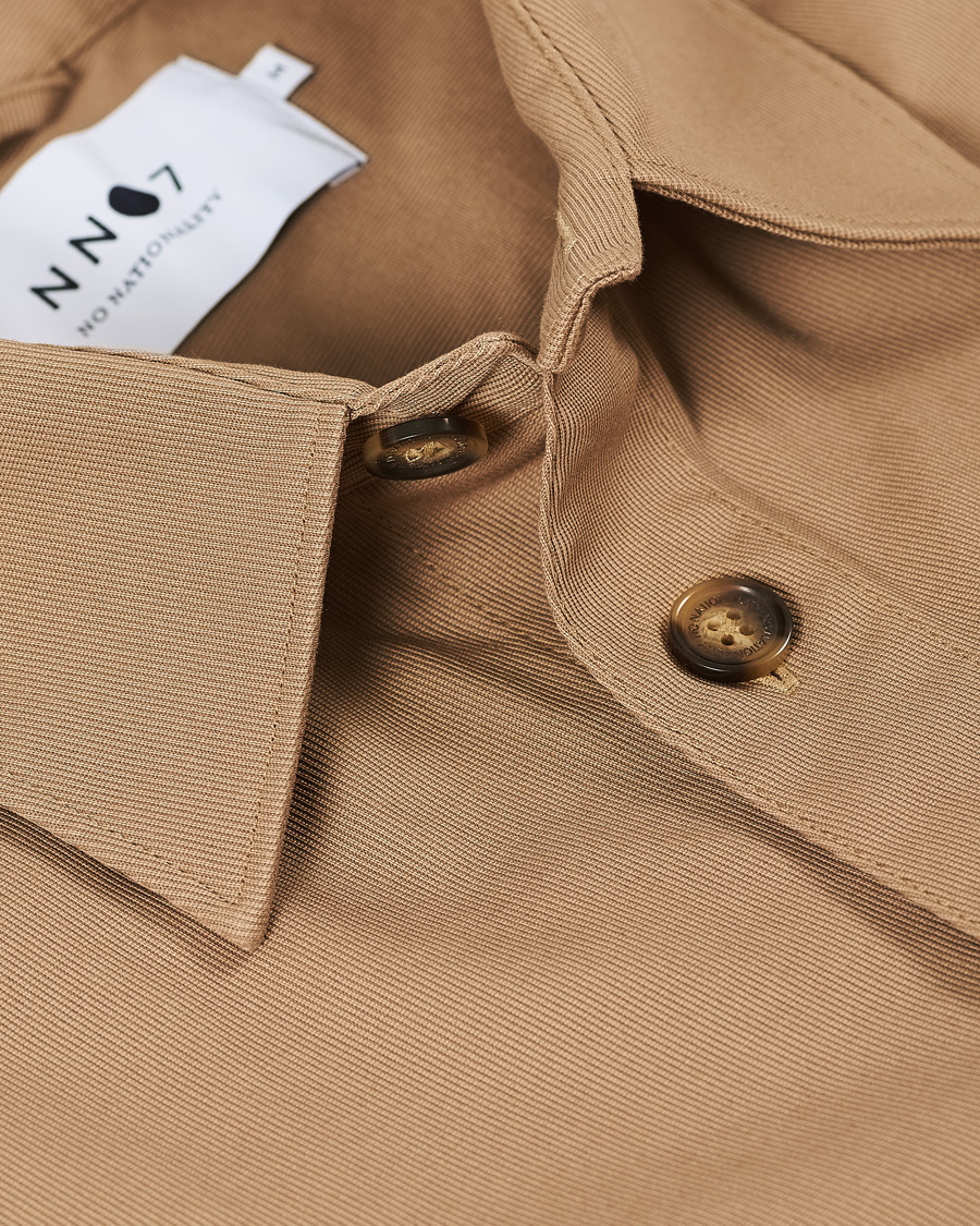 Herr | Skjortor | NN07 | Peter Cotton Overshirt Khaki
