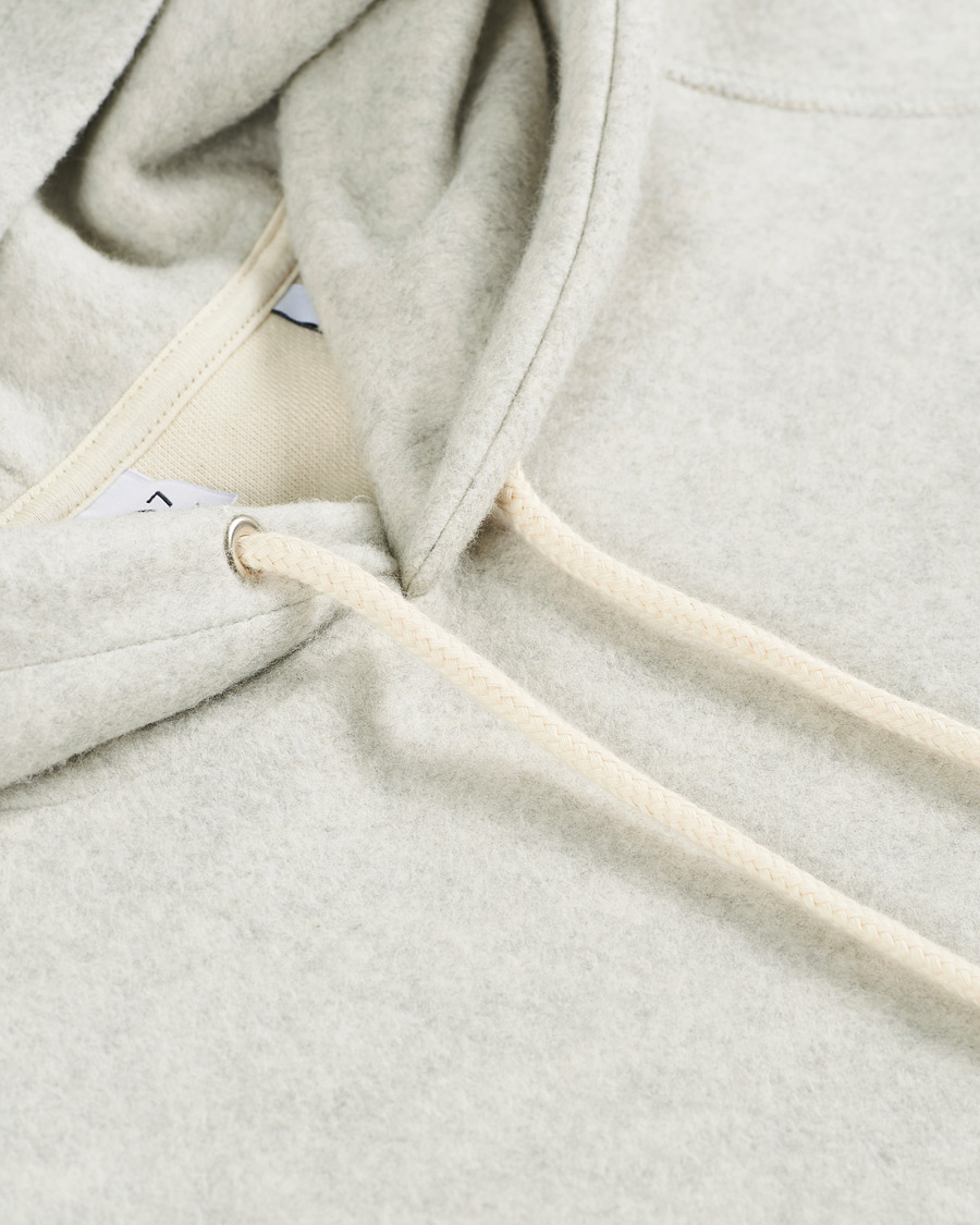 Herr | Tröjor | NN07 | Elliot Cotton Fleece Hood Light Grey