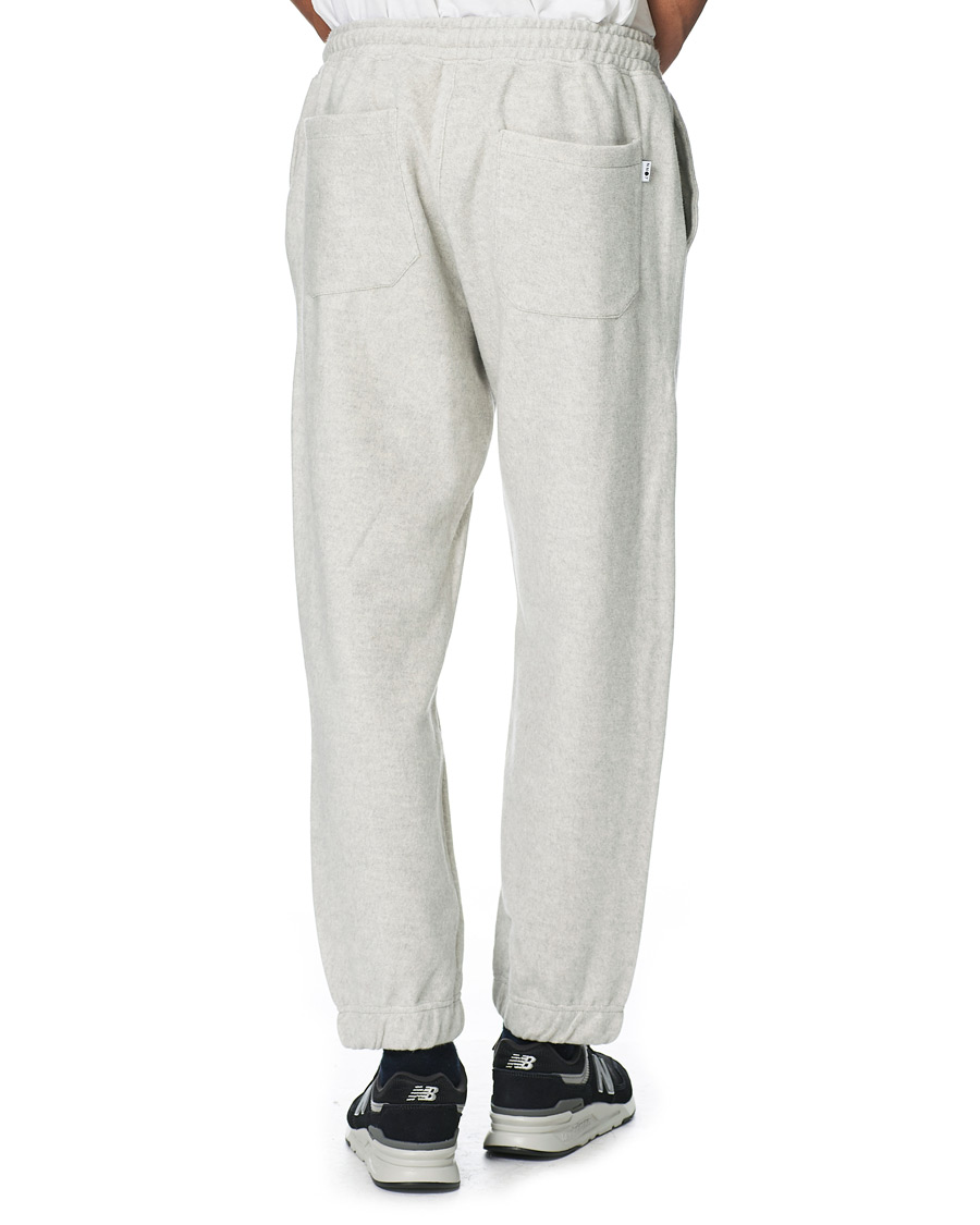 Herr | Byxor | NN07 | Fred Cotton Fleece Sweatpants Light Grey