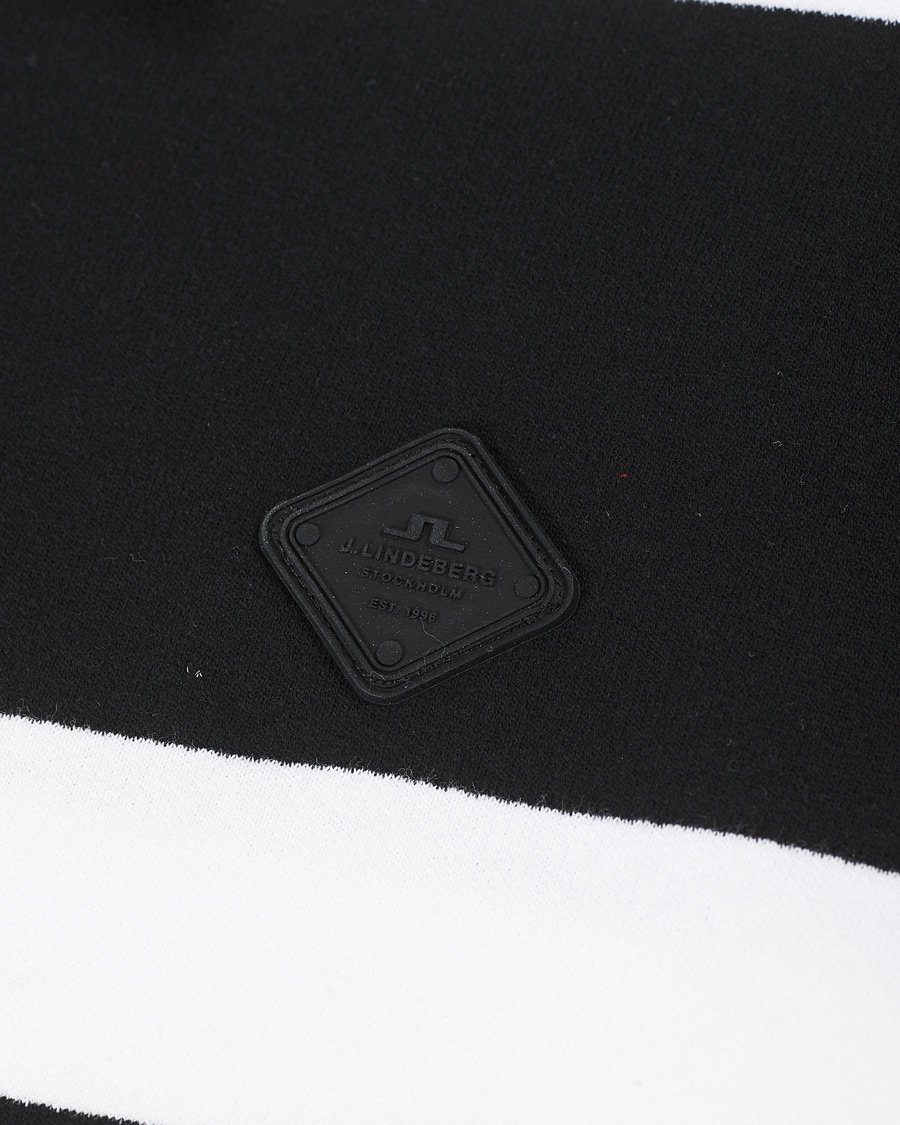 Herr | Tröjor | J.Lindeberg | Reed Cotton Rugby Shirt Black