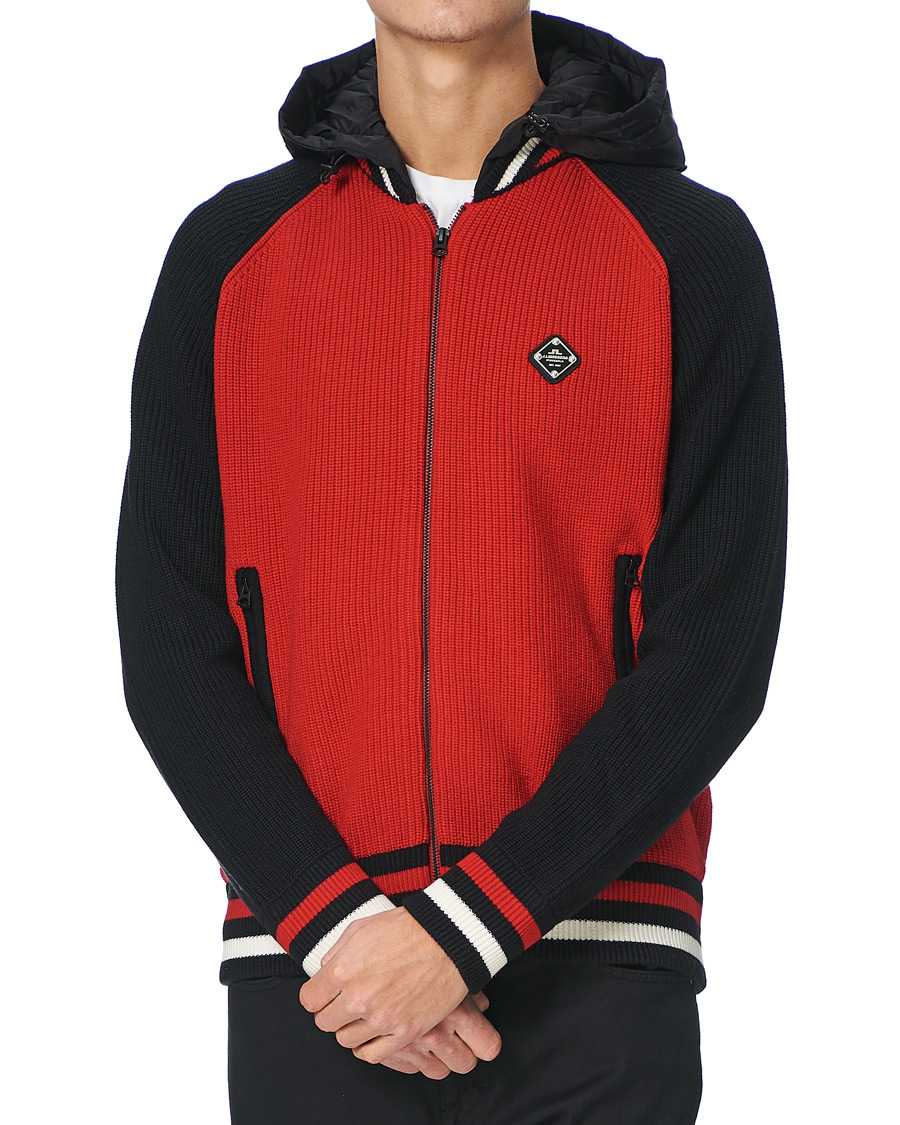 Herr | Jackor | J.Lindeberg | Bob Merino Wool Knitted Jacket Black