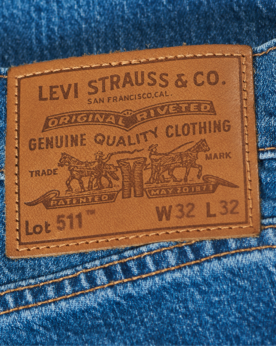 Herr | Jeans | Levi's | 511 Slim Fit Stretch Jeans Easy Mid