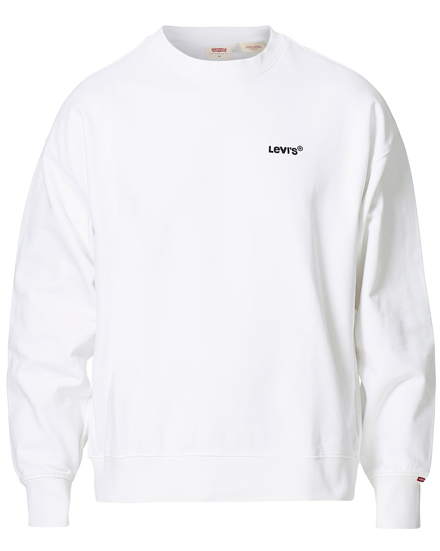 Herr | Tröjor | Levi's | Red Tab Crew Neck Sweatshirt White