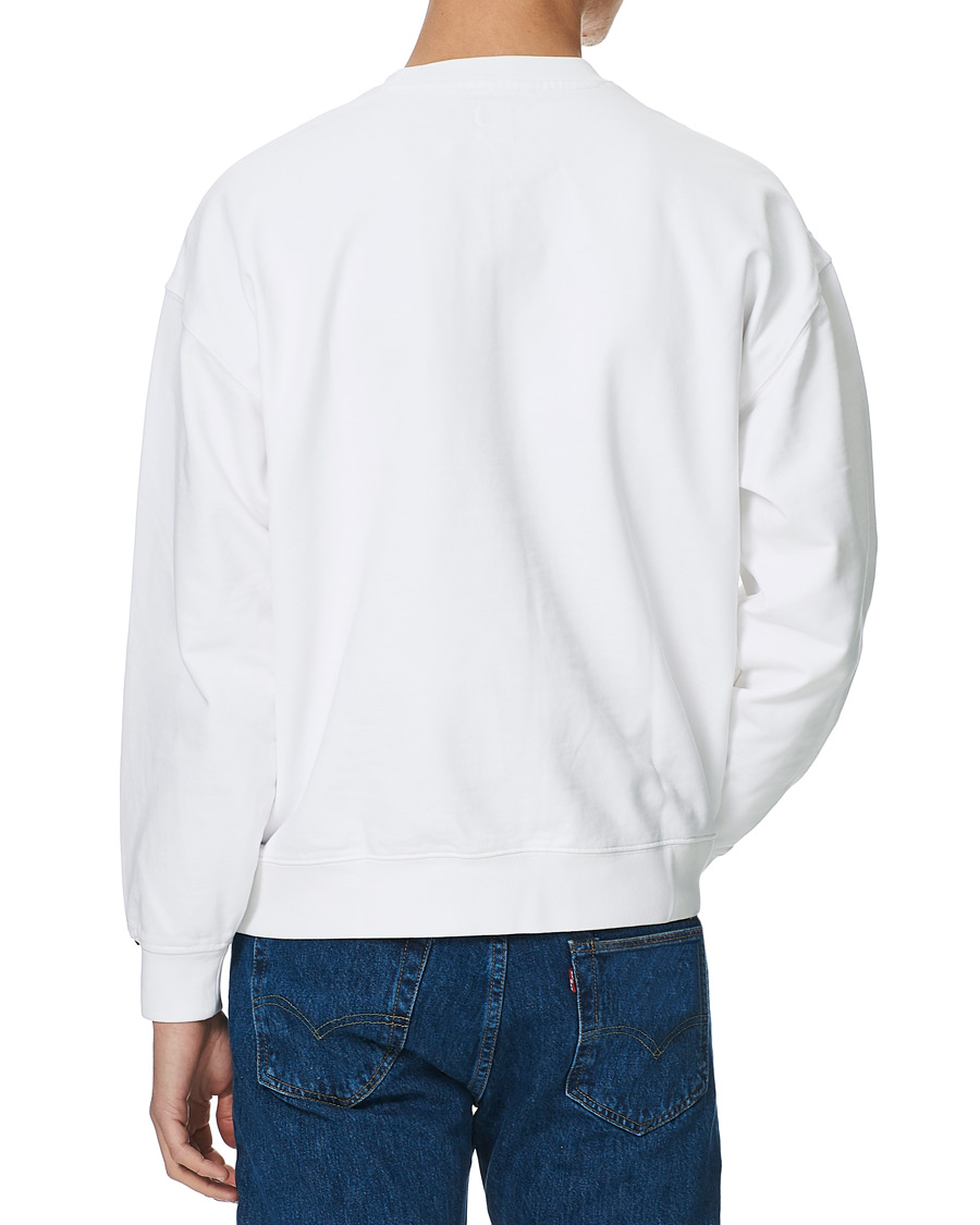 Herr | Tröjor | Levi's | Red Tab Crew Neck Sweatshirt White